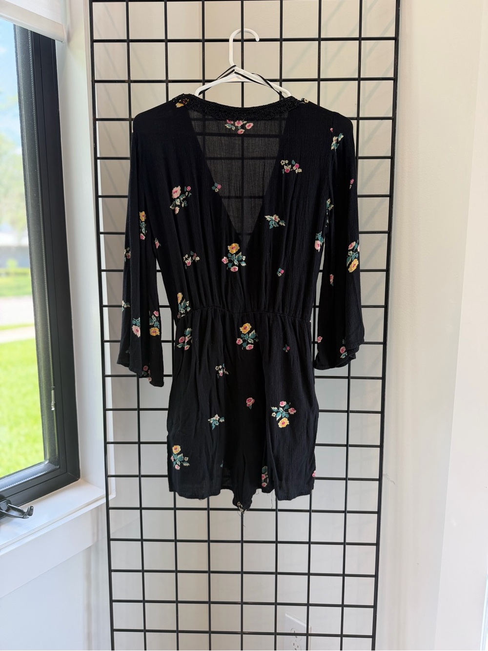 “vintage” Zara floral romper - size small